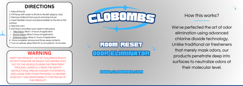 Ultimate Home Odor Removal System - Professional Grade Odor Eliminator Kit